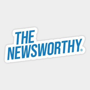 The NewsWorthy Logo Sticker